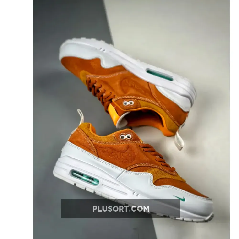 Serena Williams Design Crew x Nike Air Max 1 Monarch/White-Sundial  FQ4298-800