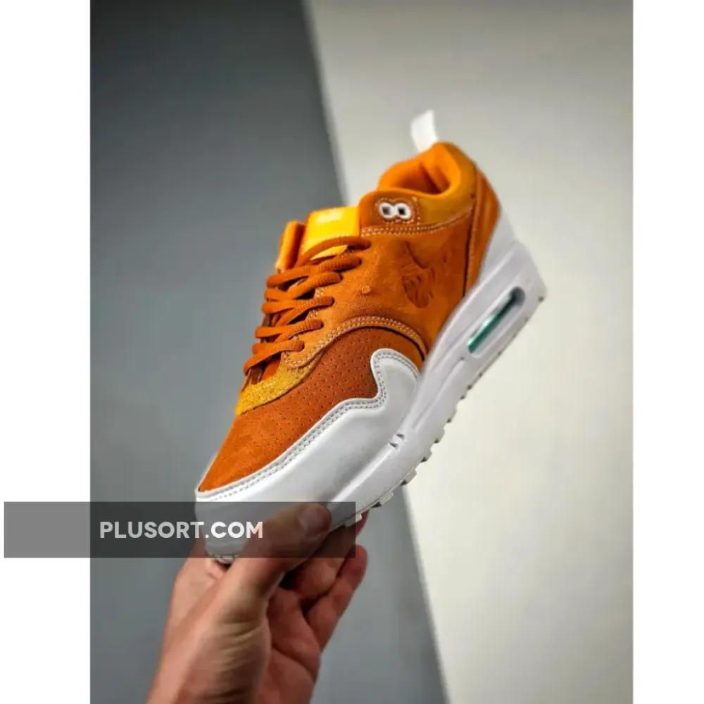 Serena Williams Design Crew x Nike Air Max 1 Monarch/White-Sundial  FQ4298-800