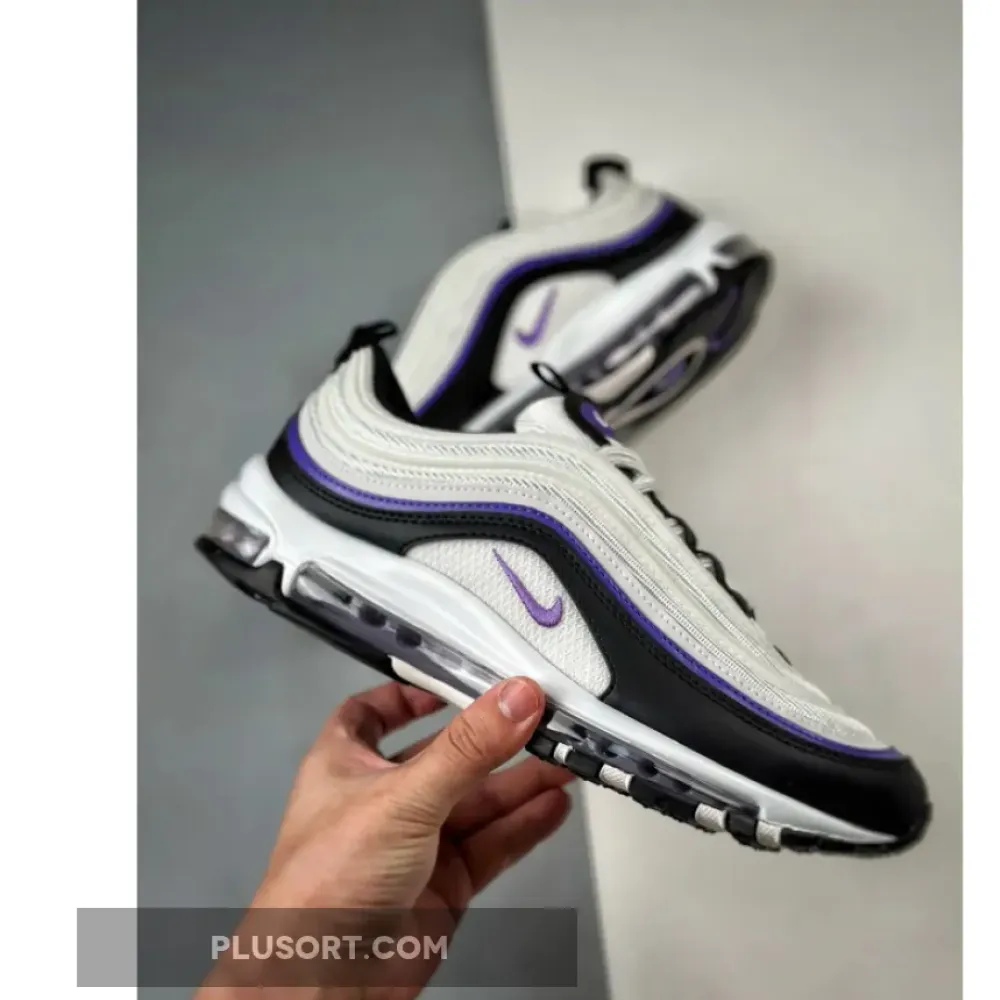 Nike Air Max 97 White/Black-Oxygen Purple-Action Grape  921826-109