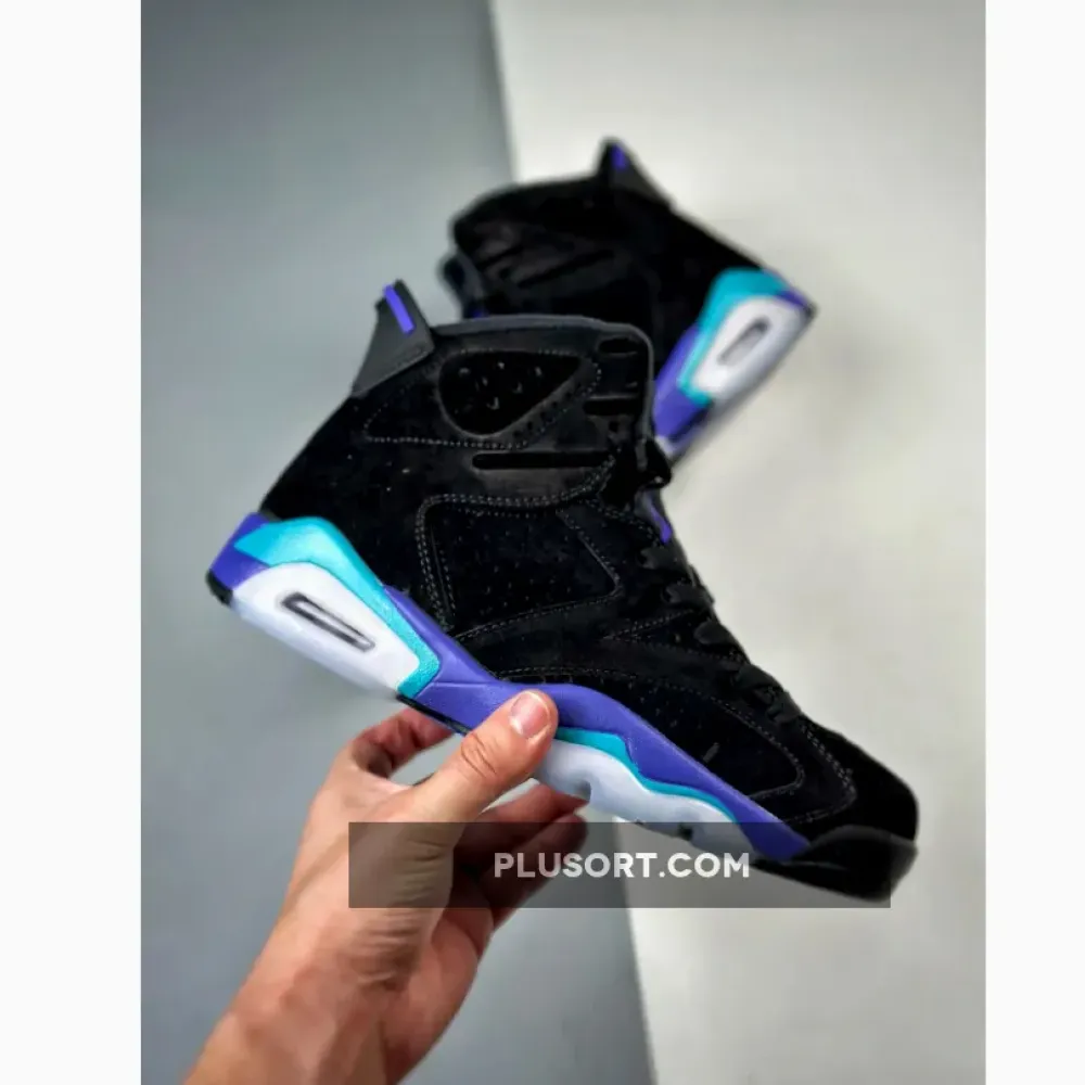 Air Jordan 6 “Aqua” Black/Aquatone-Bright Concord  CT8529-004