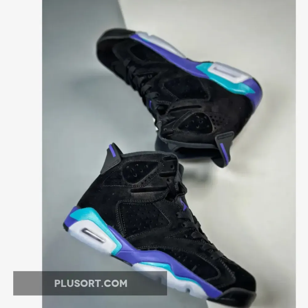 Air Jordan 6 “Aqua” Black/Aquatone-Bright Concord  CT8529-004