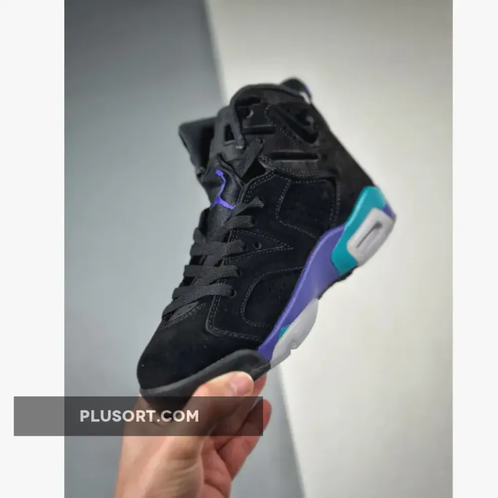 Air Jordan 6 “Aqua” Black/Aquatone-Bright Concord  CT8529-004