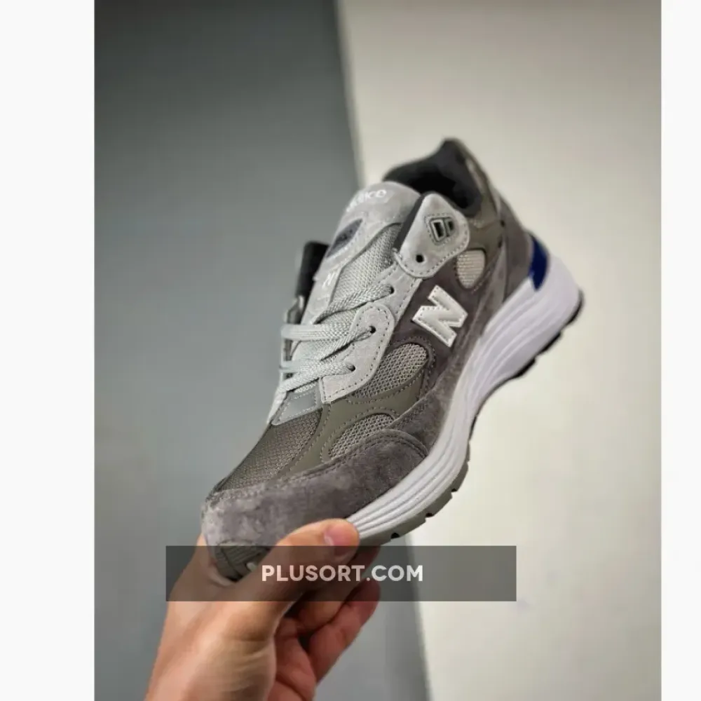 New Balance 992 Grey Blue Red M992MD M992AG