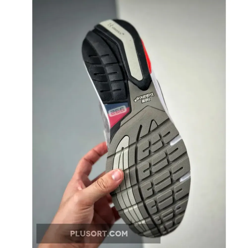 New Balance 992 Grey Blue Red M992MD M992AG