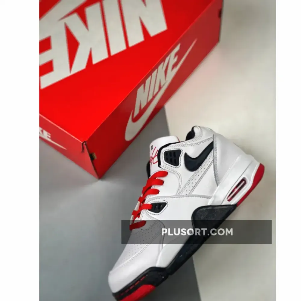 Nike Air Flight ’89 White/Black-Sport Red 306252-107