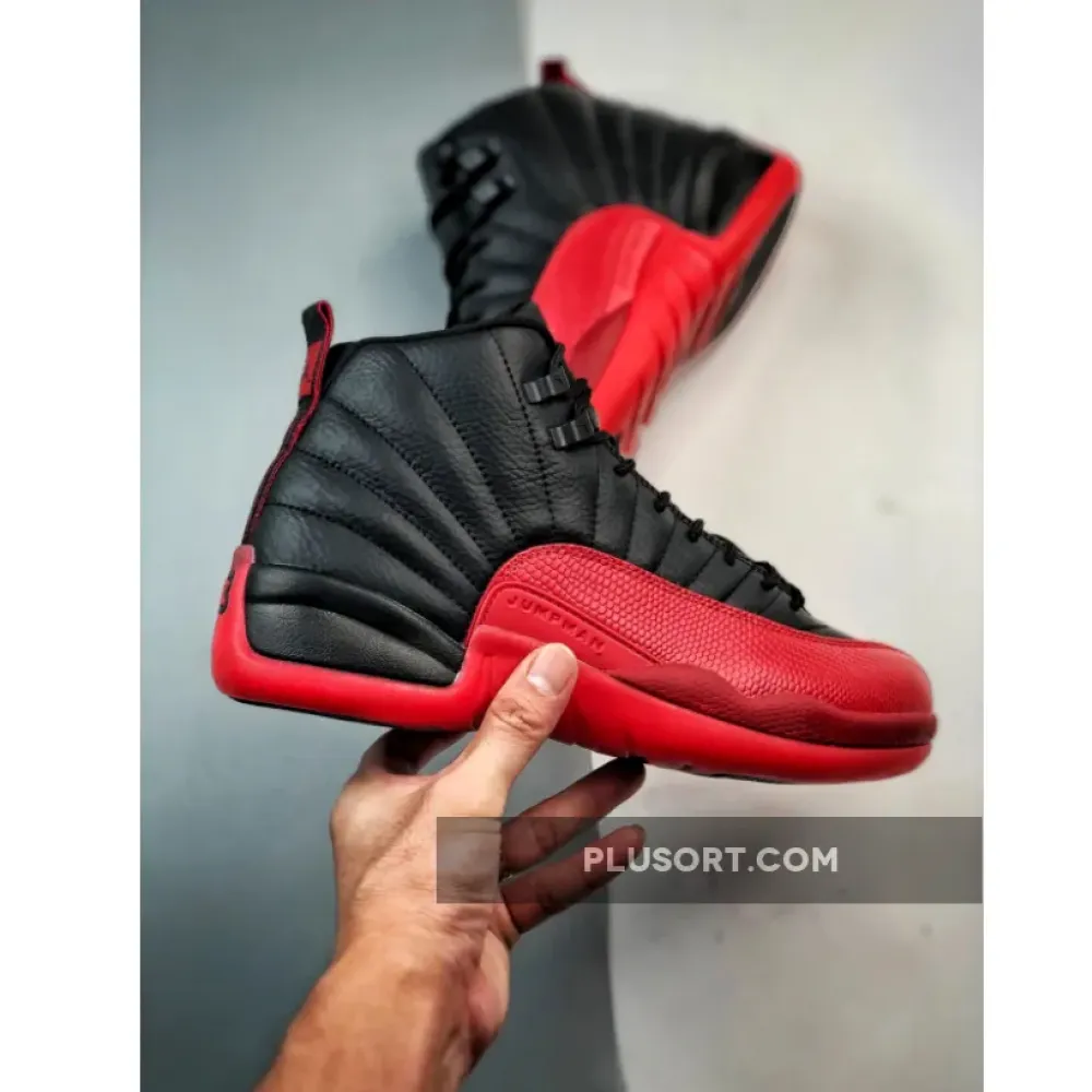 Air Jordan 12 “Flu Game” Black/Varsity Red  130690-002