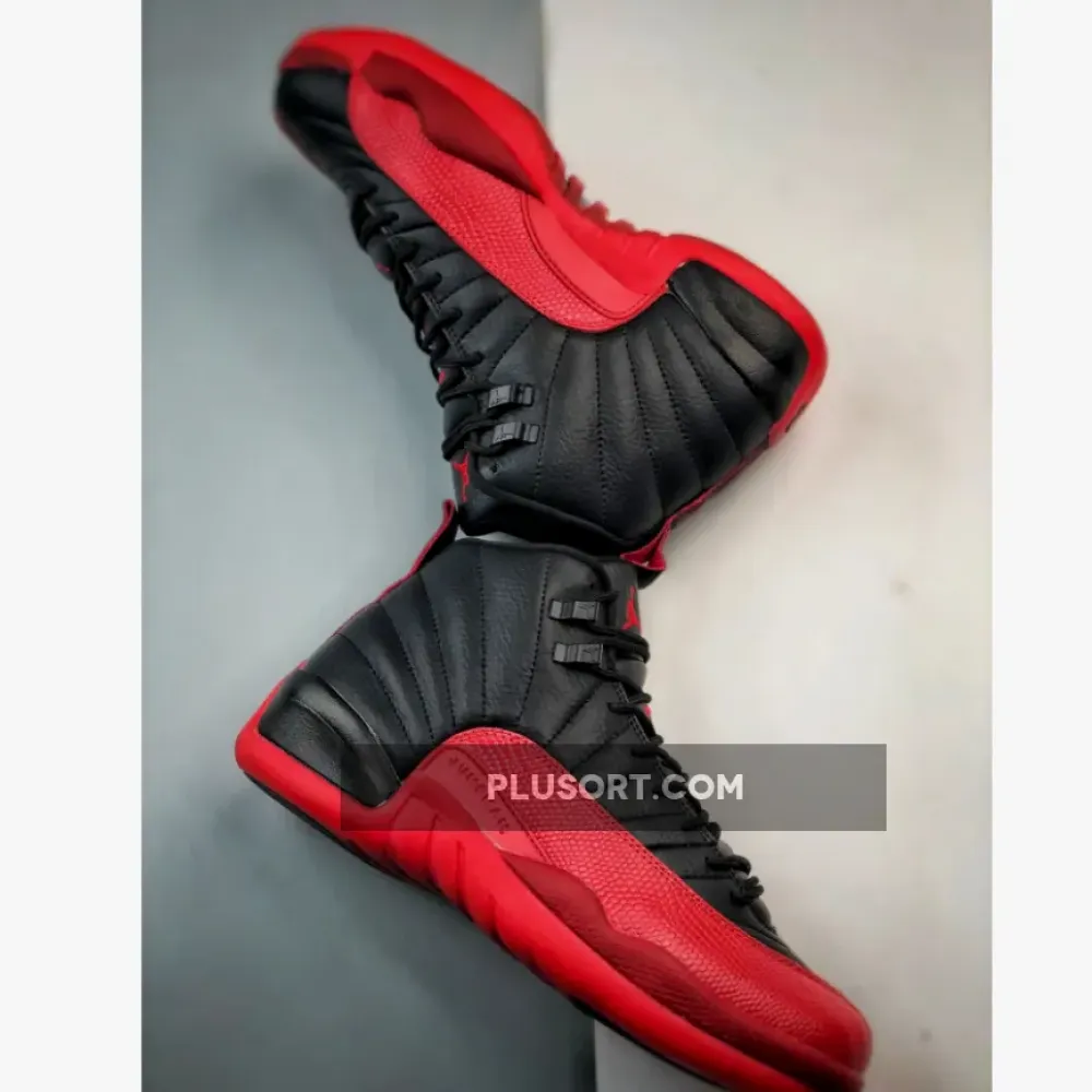 Air Jordan 12 “Flu Game” Black/Varsity Red  130690-002