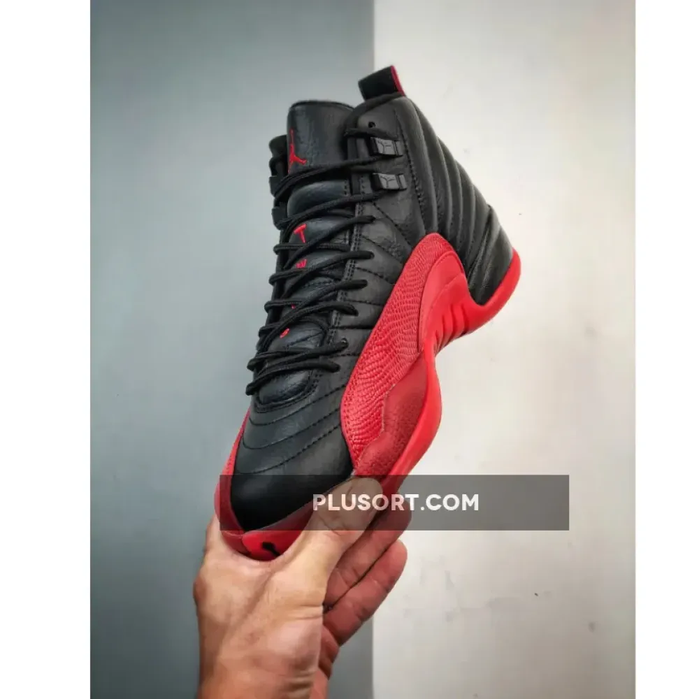 Air Jordan 12 “Flu Game” Black/Varsity Red  130690-002