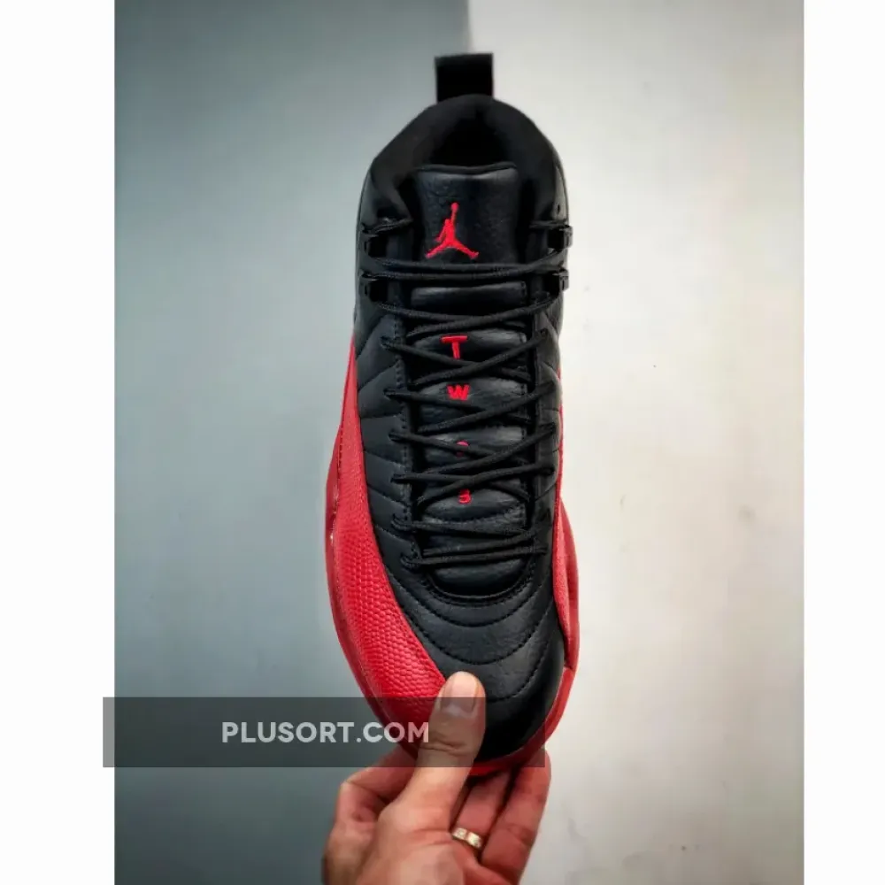 Air Jordan 12 “Flu Game” Black/Varsity Red  130690-002