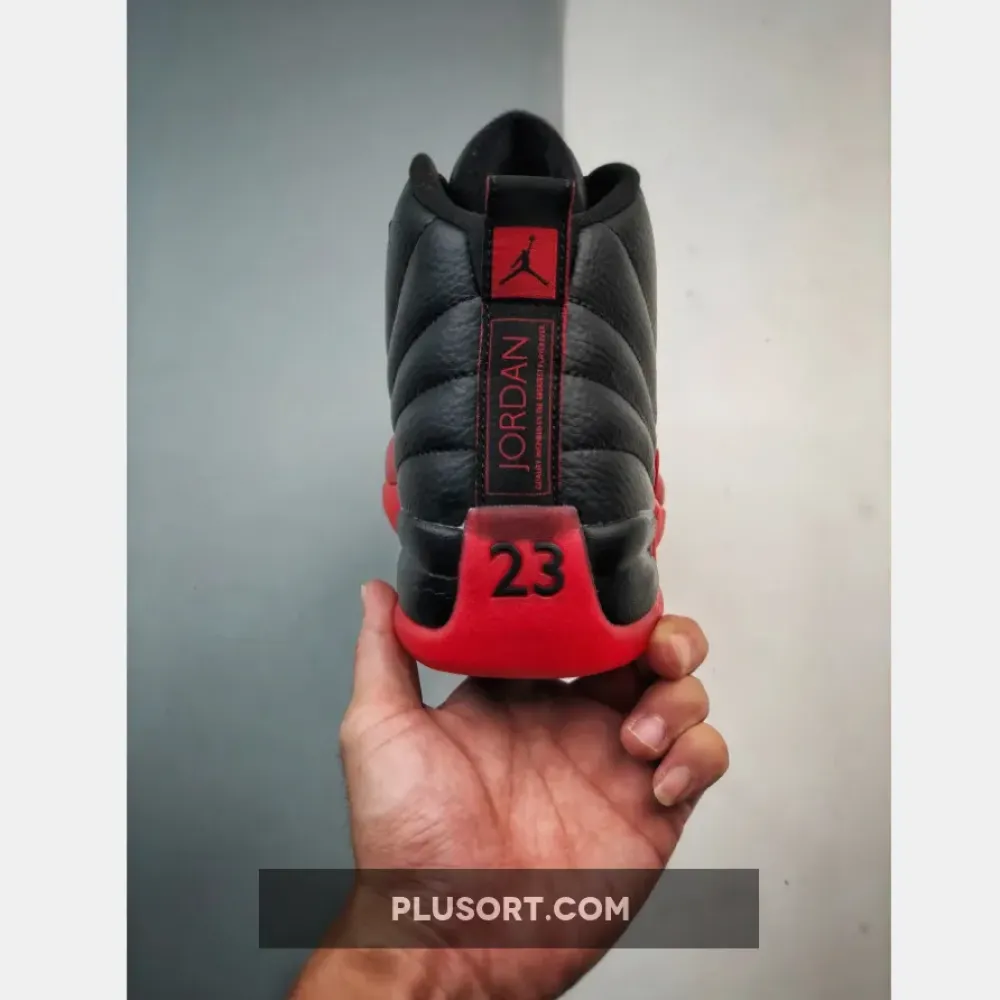 Air Jordan 12 “Flu Game” Black/Varsity Red  130690-002