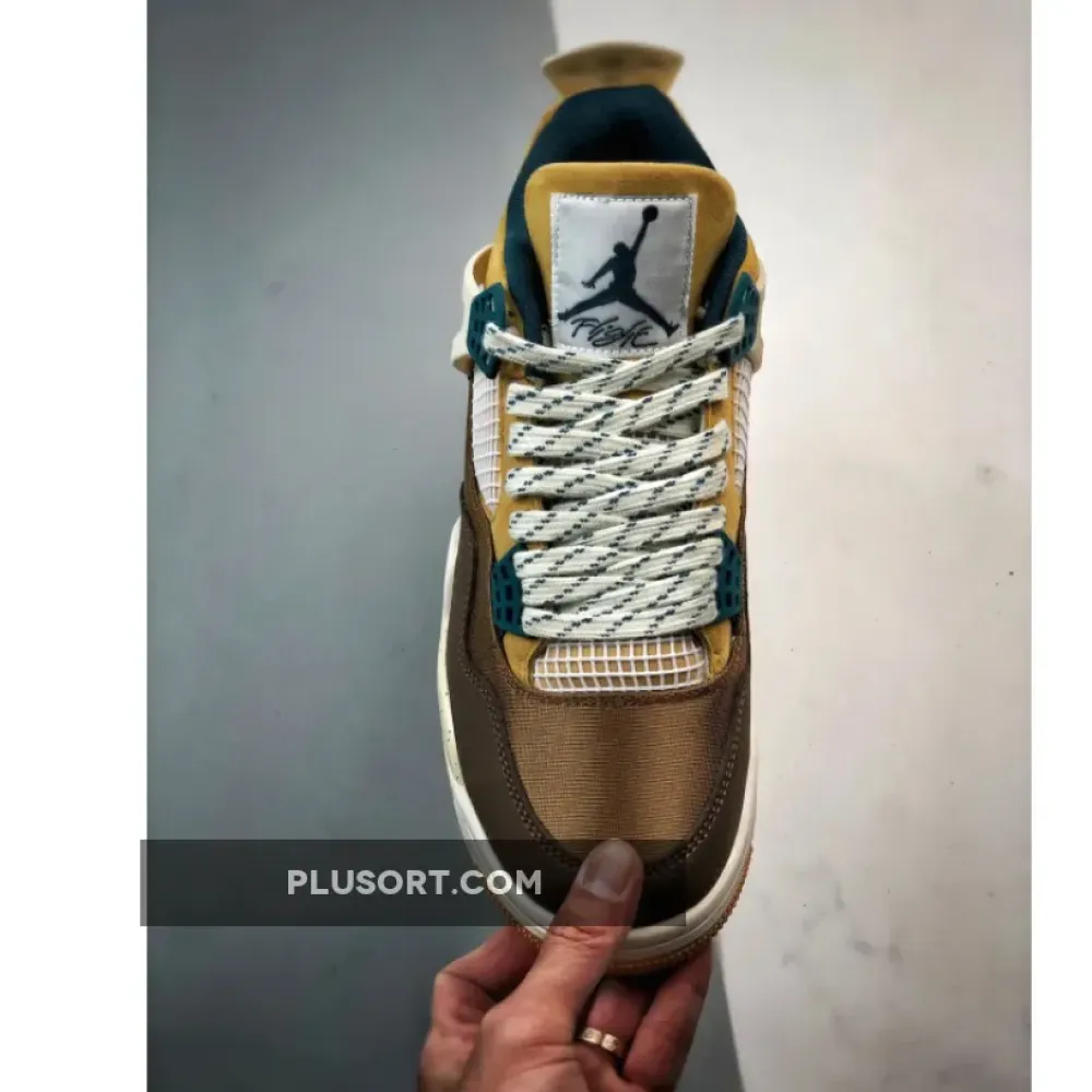 Air Jordan 4 Cacao Wow/Geode Teal-Ale Brown  FB2214-200