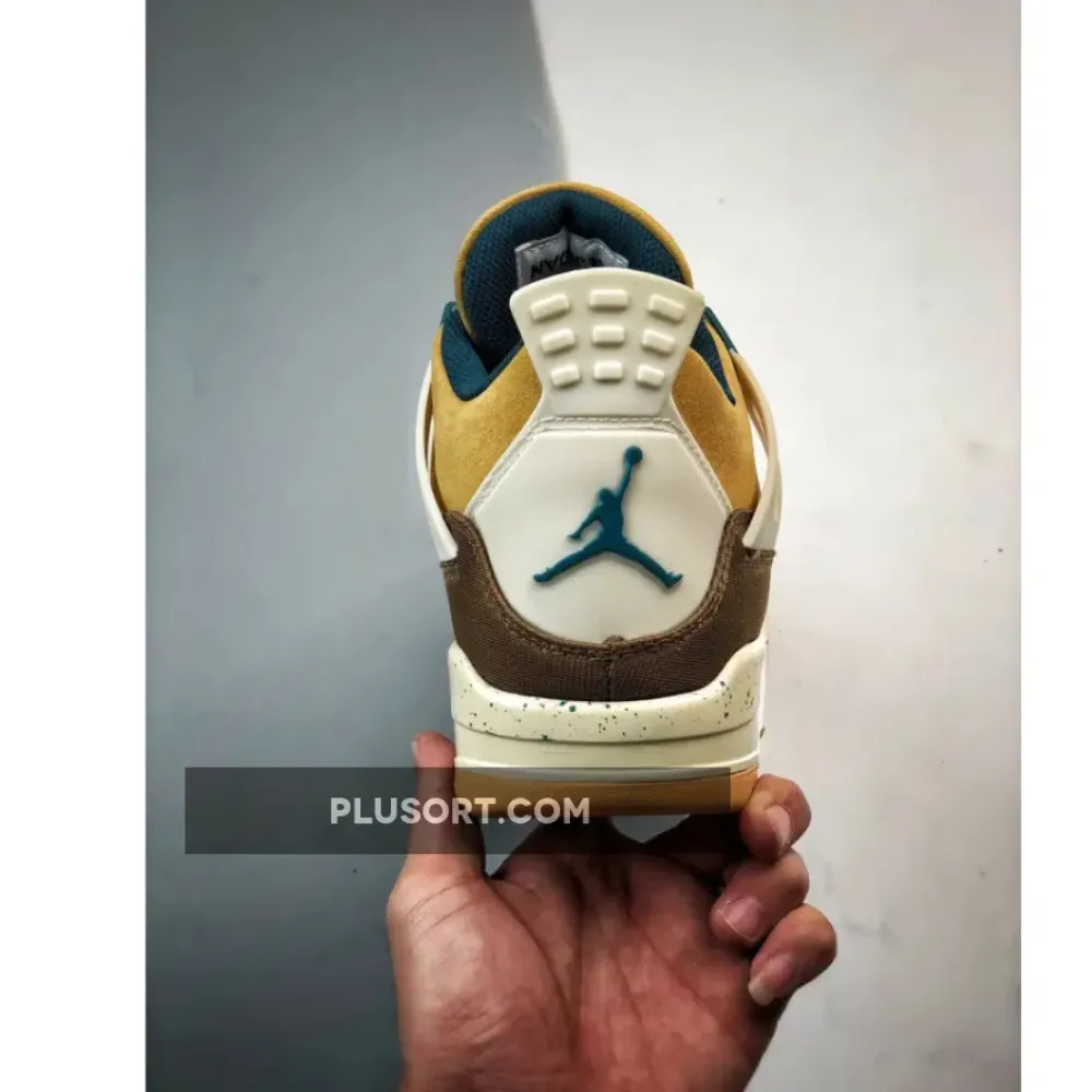 Air Jordan 4 Cacao Wow/Geode Teal-Ale Brown  FB2214-200