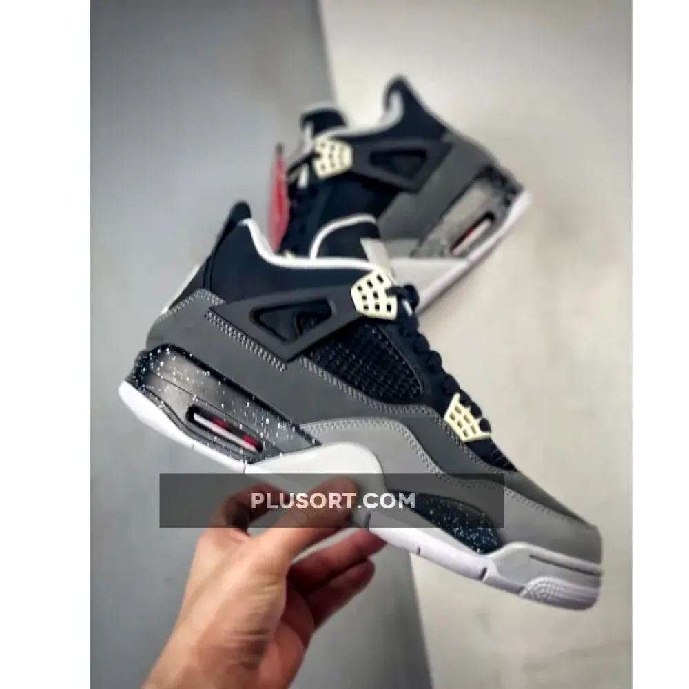 Air Jordan 4 Retro ‘Fear’ Black/White-Cool Grey  626969-030