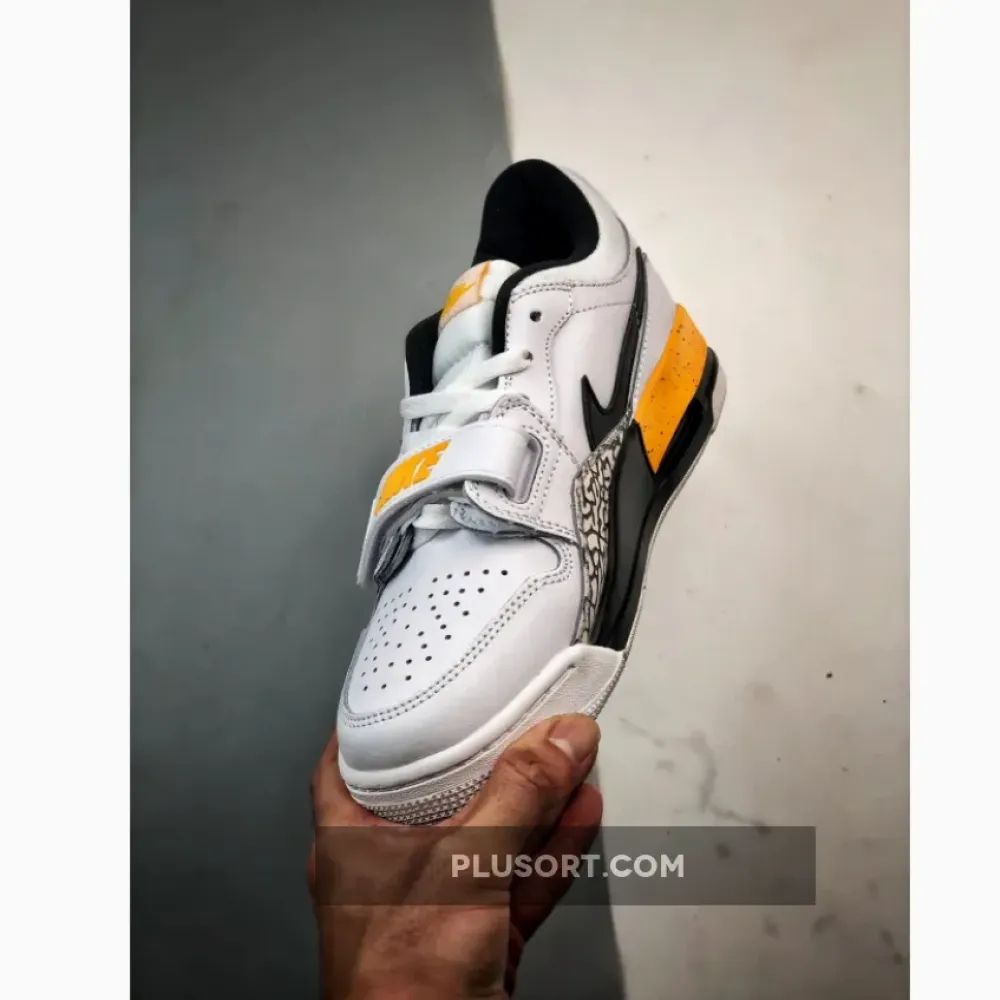 Jordan Legacy 312 Low ‘Rare Air’ White/Black/Yellow  CD7069-107