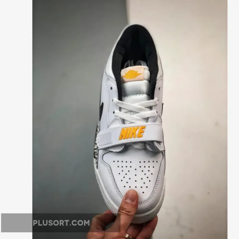 Jordan Legacy 312 Low ‘Rare Air’ White/Black/Yellow  CD7069-107