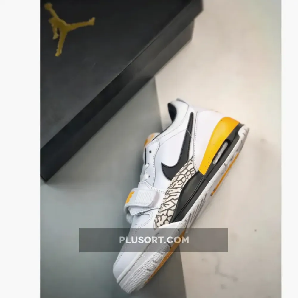 Jordan Legacy 312 Low ‘Rare Air’ White/Black/Yellow  CD7069-107