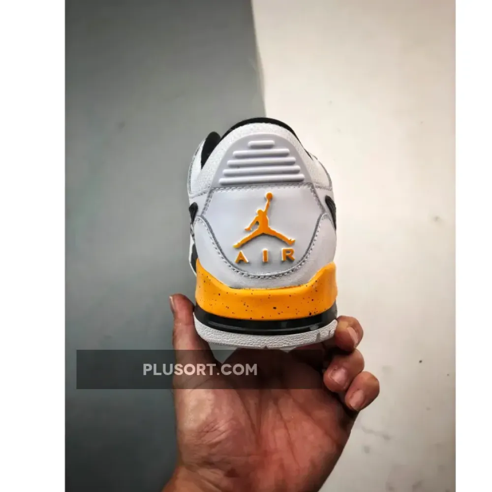 Jordan Legacy 312 Low ‘Rare Air’ White/Black/Yellow  CD7069-107