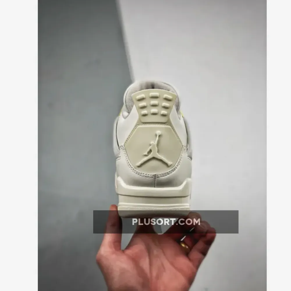 Air Jordan 4 Sail/Metallic Gold-Black  AQ9129-170