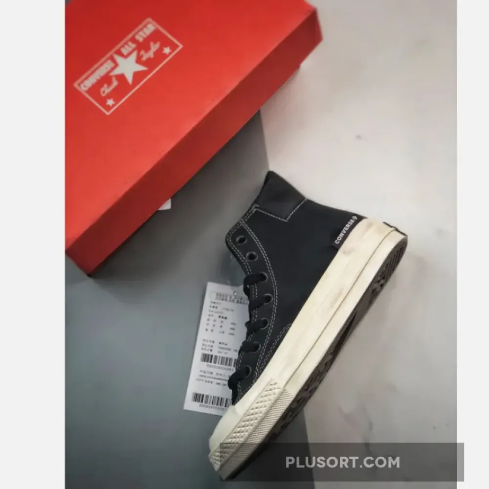 Anodized Metals Chuck 70 Padded Collar High Top Black  170266C