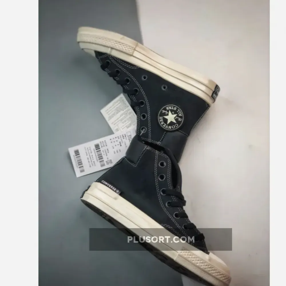 Anodized Metals Chuck 70 Padded Collar High Top Black  170266C