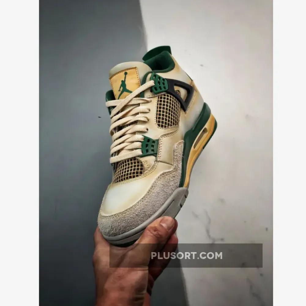 Air Jordan 4 Sail Green