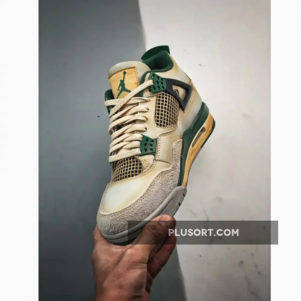 Air Jordan 4 Sail Green