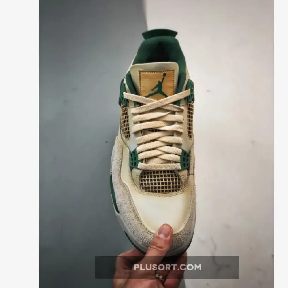 Air Jordan 4 Sail Green