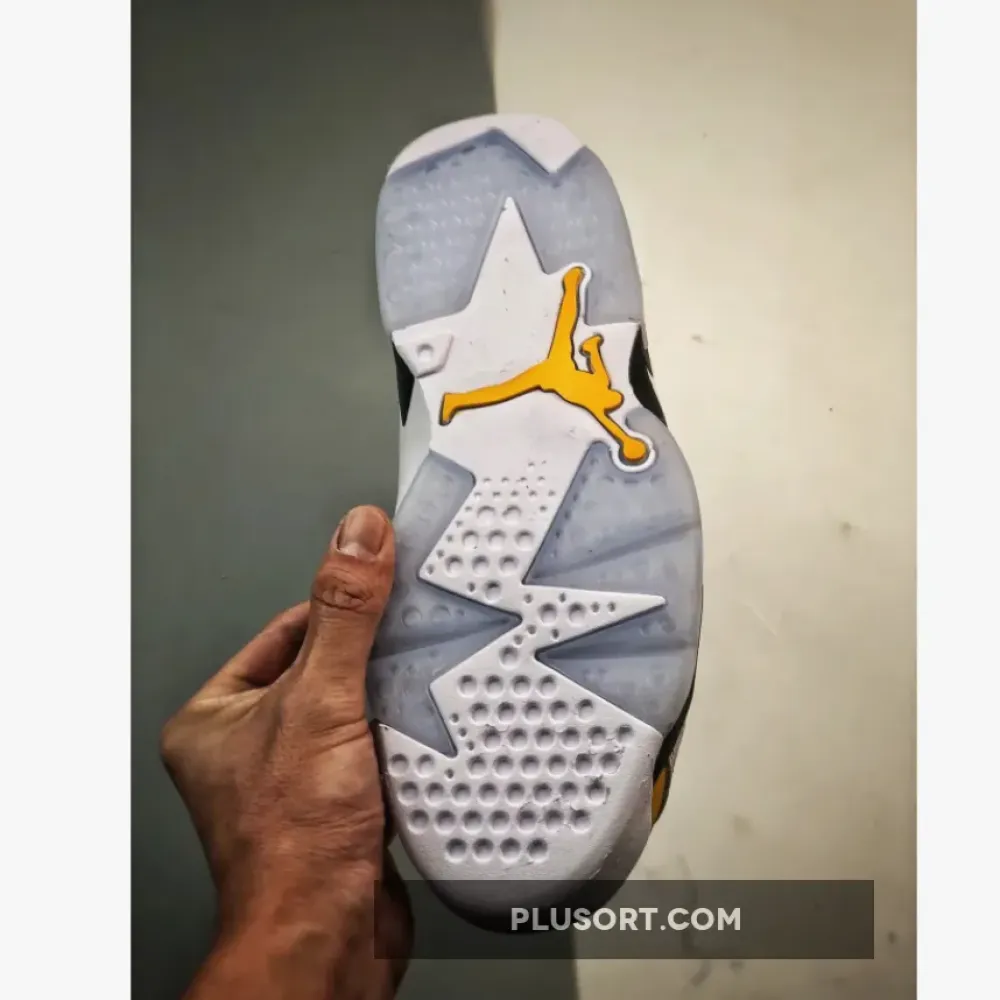 Air Jordan 6 White/Yellow Ochre-Black  CT8529-170