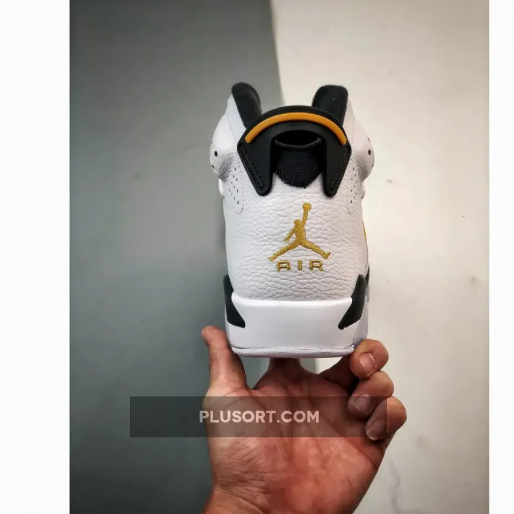 Air Jordan 6 White/Yellow Ochre-Black  CT8529-170