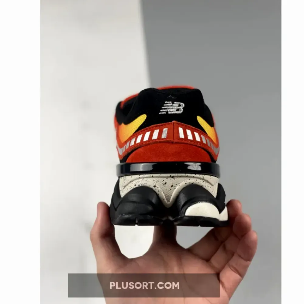 DTLR x New Balance 9060 “Fire Sign” Orange/Red-Yellow U9060DMG