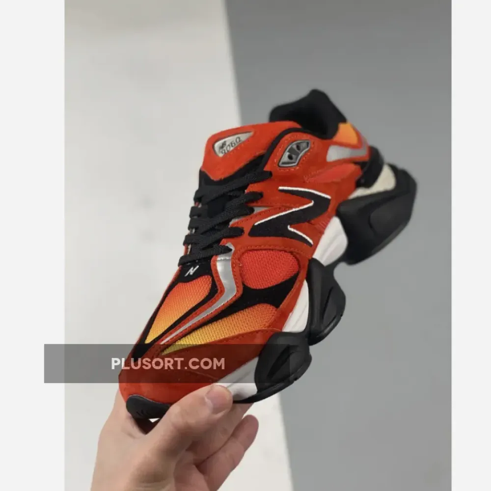 DTLR x New Balance 9060 “Fire Sign” Orange/Red-Yellow U9060DMG