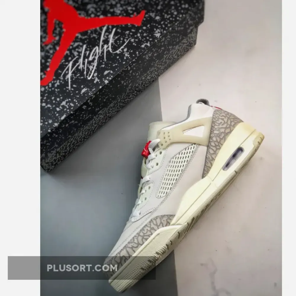 Jordan Spizike Low Sail/University Red-Coconut Milk  FQ1759-100