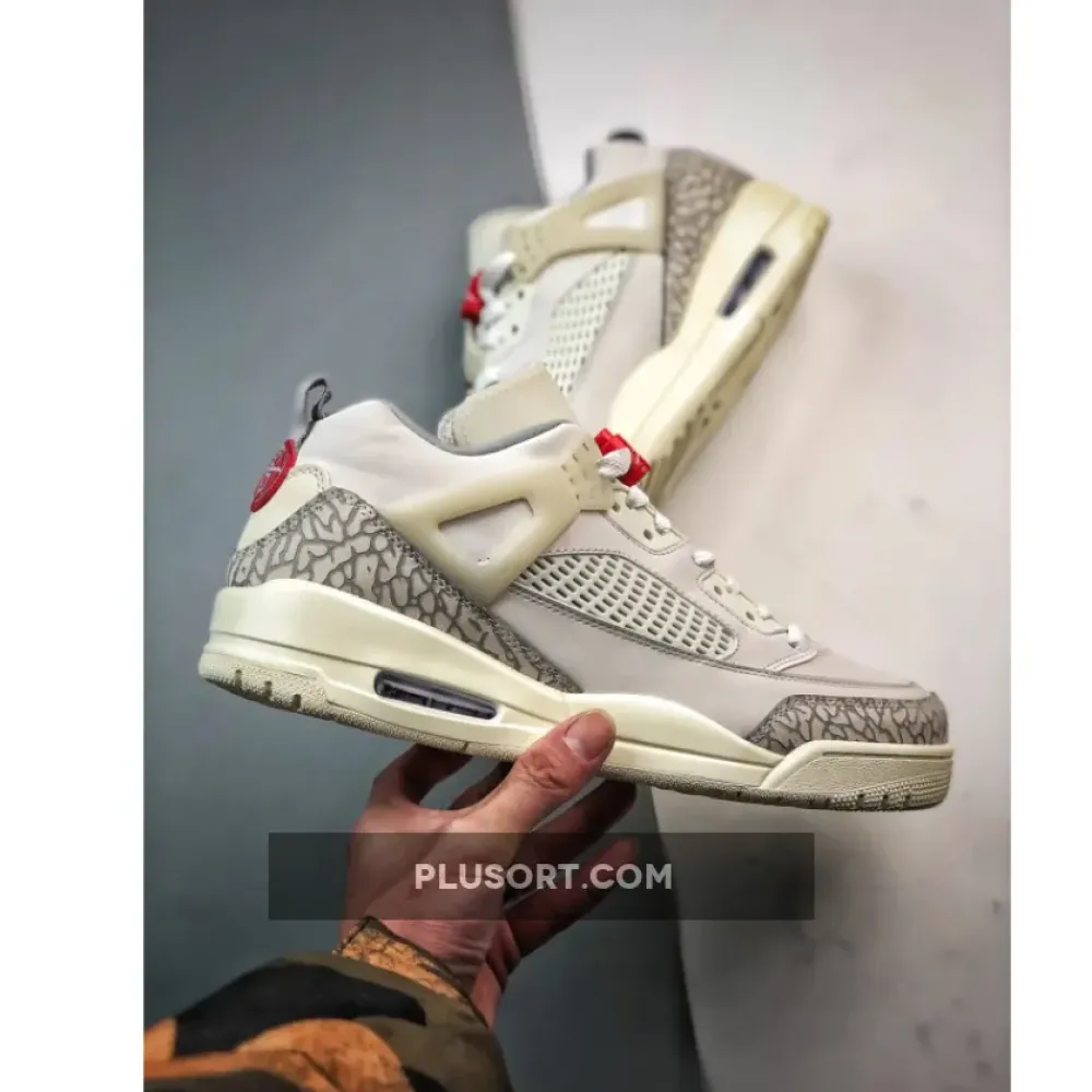 Jordan Spizike Low Sail/University Red-Coconut Milk  FQ1759-100