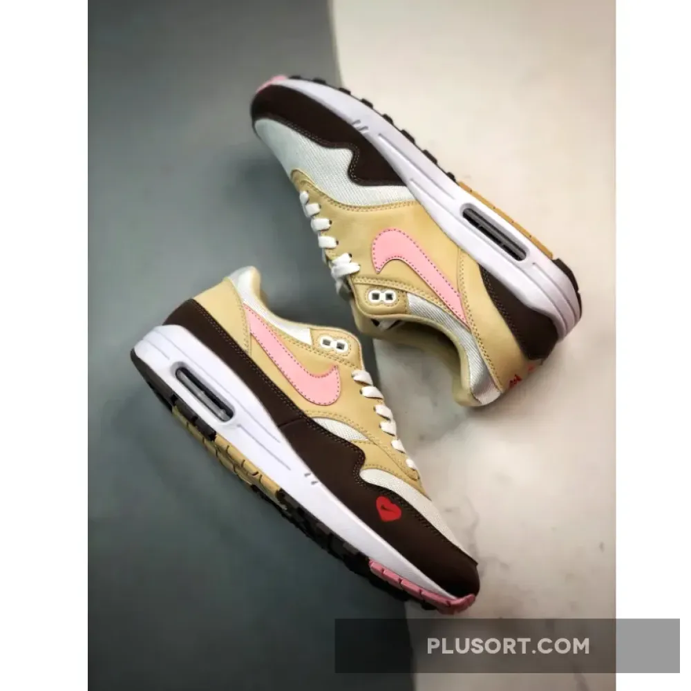 Nike Air Max 1 “Valentine’s Day” Sail/Light Soft Pink-Brown FZ4346-200