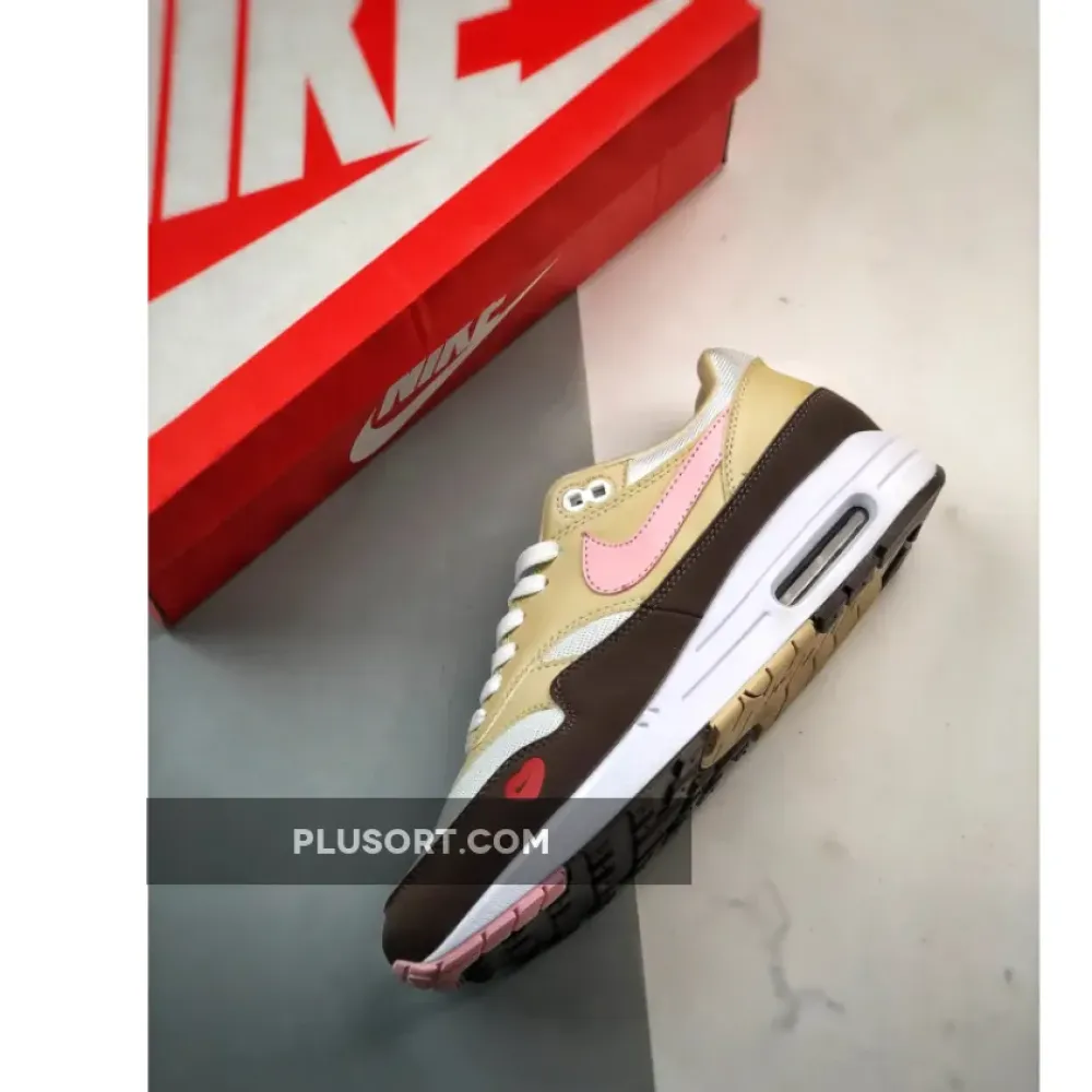 Nike Air Max 1 “Valentine’s Day” Sail/Light Soft Pink-Brown FZ4346-200