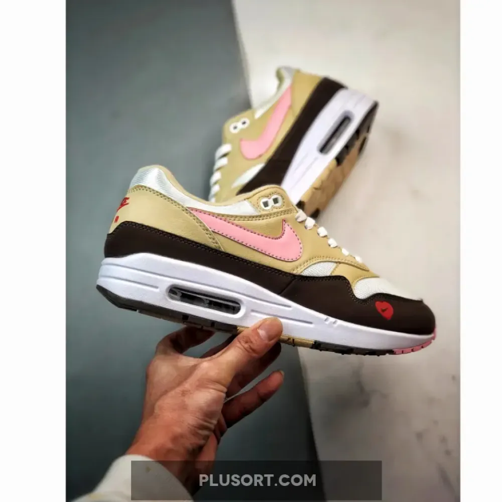Nike Air Max 1 “Valentine’s Day” Sail/Light Soft Pink-Brown FZ4346-200