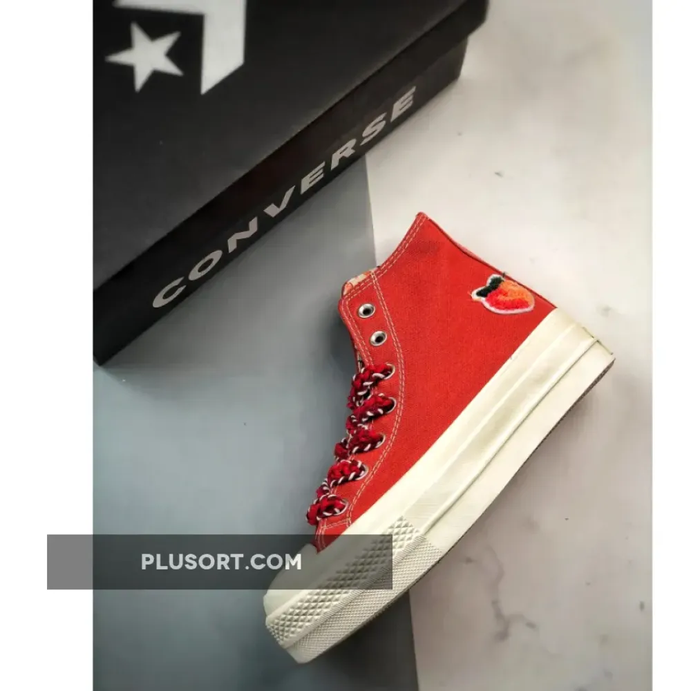 Converse Chuck Taylor All Star Lift Platform Peaches Mantra Orange