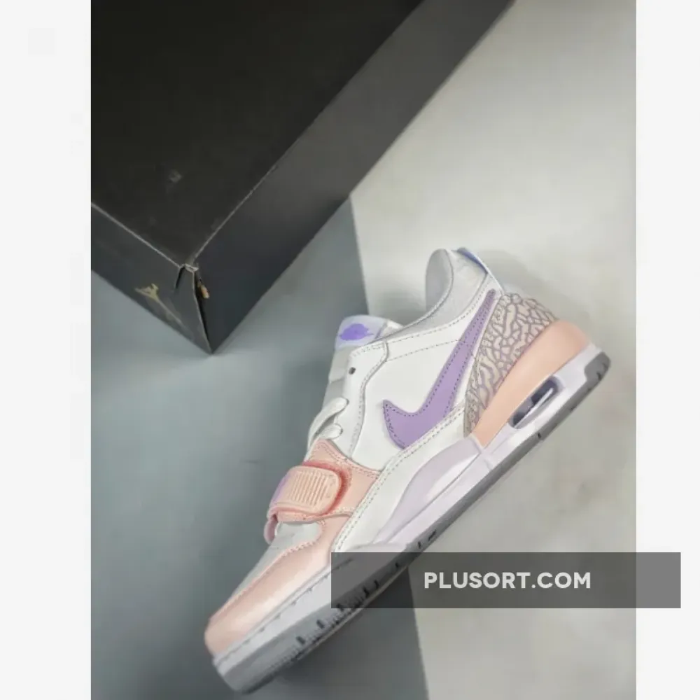 Jordan Legacy 312 Low White/Wolf Gray/Mist Purple  HF0747-151