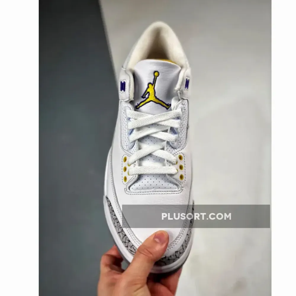 Air Jordan 3 Retro Kobe Bryant PE White Purple  869802-907
