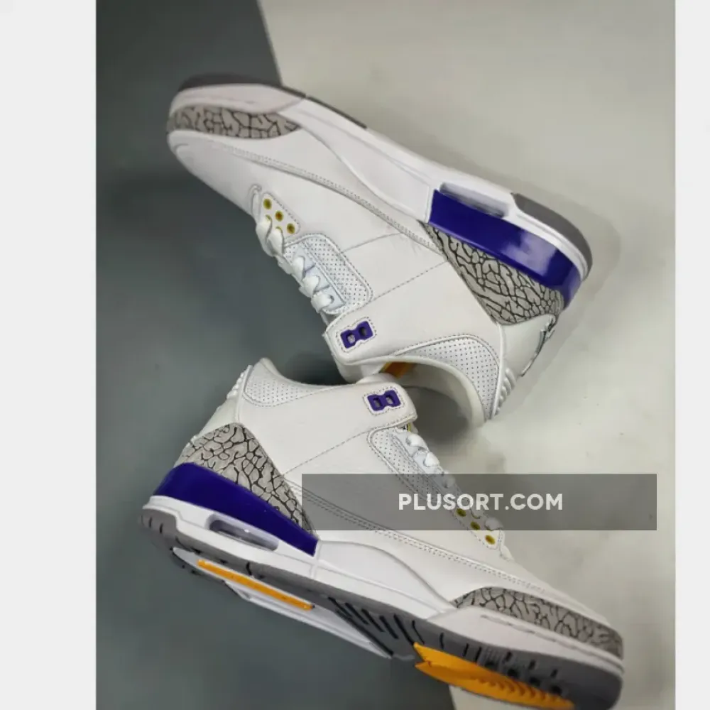Air Jordan 3 Retro Kobe Bryant PE White Purple  869802-907