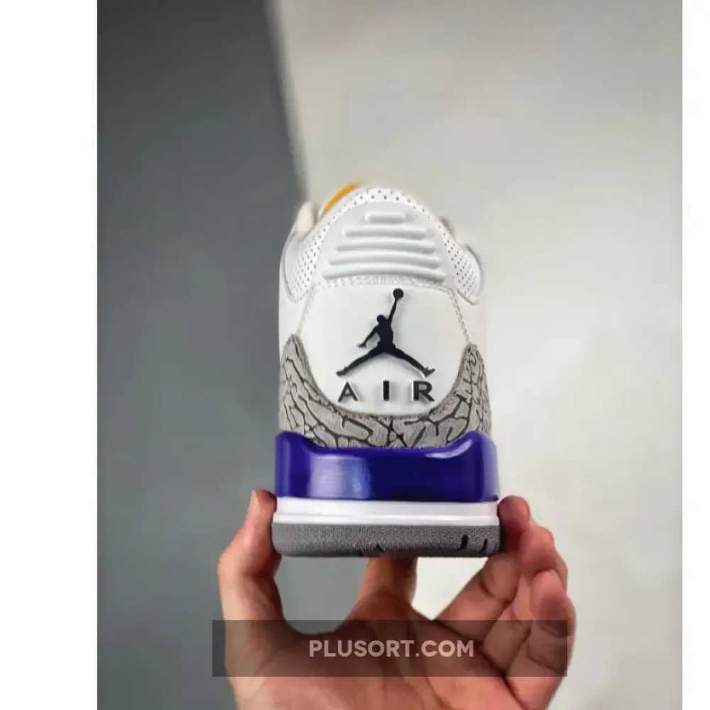 Air Jordan 3 Retro Kobe Bryant PE White Purple  869802-907
