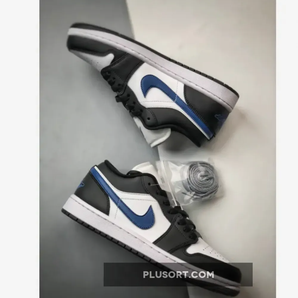 Air Jordan 1 Low Anthracite/Industrial Blue-Neutral Grey-White DC0774-040