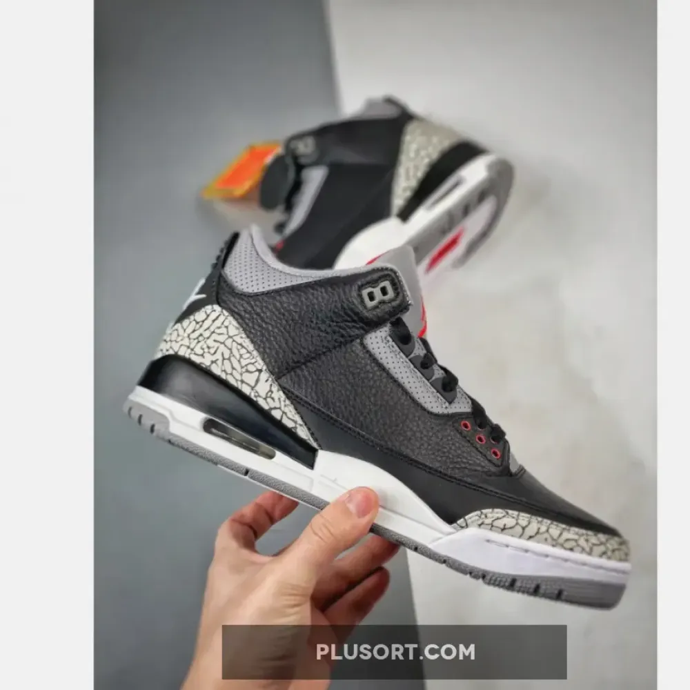 Air Jordan 3 Retro “Black Cement 2024”  DN3707-010