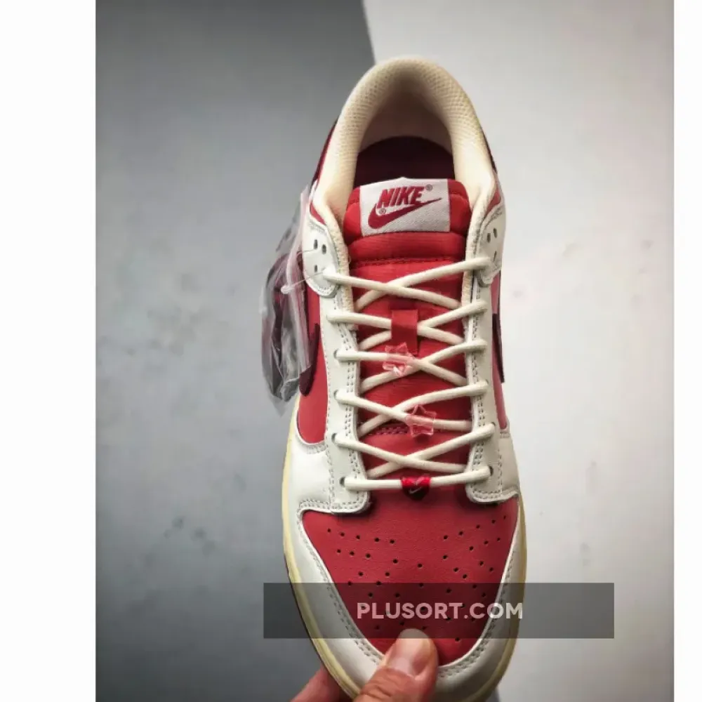 Nike Dunk Low ‘Valentine’s Day’ Sail/Team Red-Pink  HF0736-161