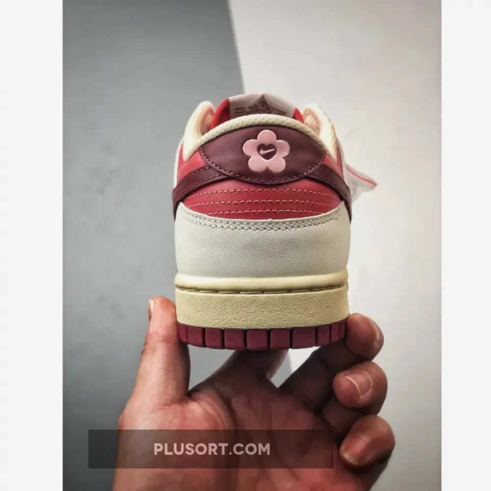Nike Dunk Low ‘Valentine’s Day’ Sail/Team Red-Pink  HF0736-161
