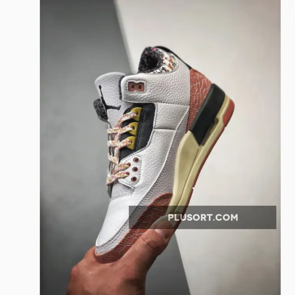 Air Jordan 3 “Vintage Floral” White/Red Stardust  441140-100