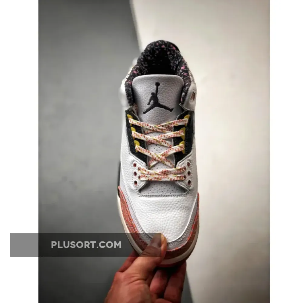 Air Jordan 3 “Vintage Floral” White/Red Stardust  441140-100