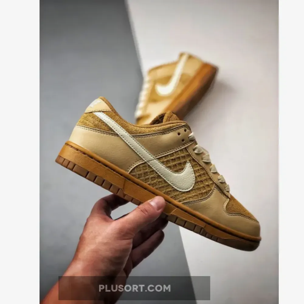 Nike Dunk Low “Waffle” Brown/White  FZ4041-744