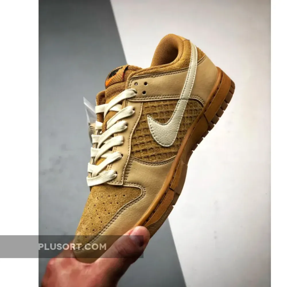 Nike Dunk Low “Waffle” Brown/White  FZ4041-744