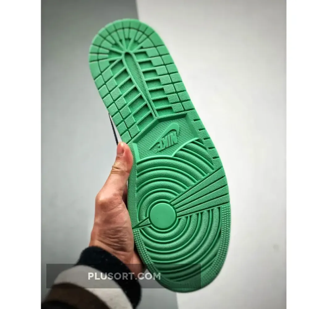 Air Jordan 1 High OG White/Black-Green Glow  DZ5485-130